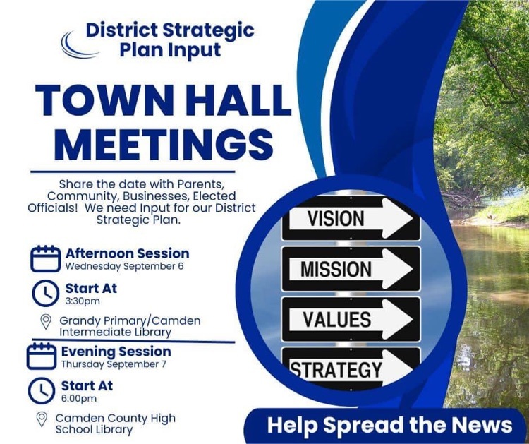 camden county schools town hall meetings